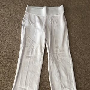 White Nygard Slim Pants